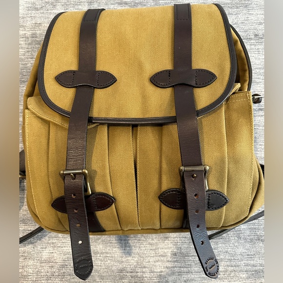 Filson Bags Filson Rugged Twill Rucksack Tan Excellent Condition